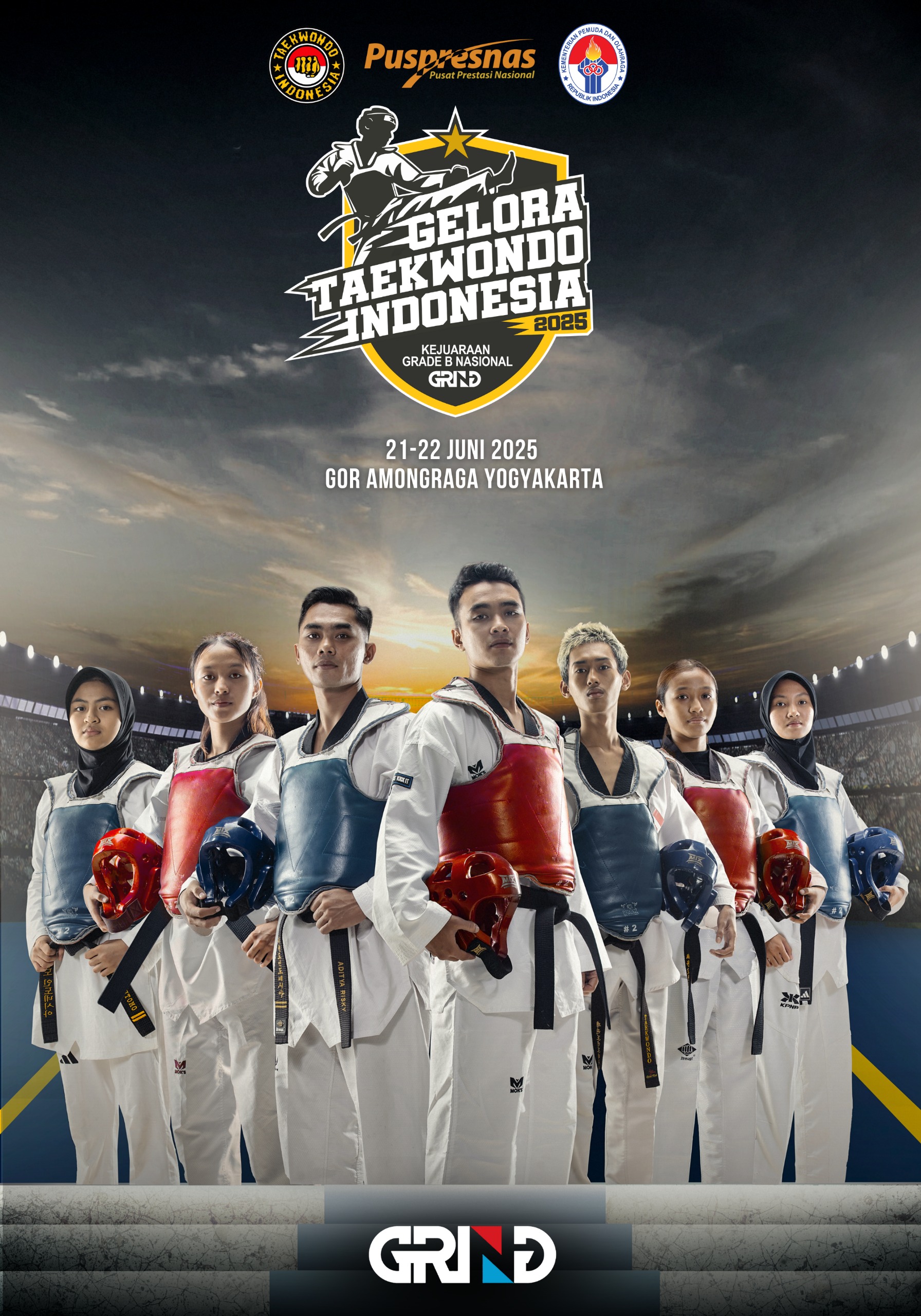 Kejuaraan GELORA TAEKWONDO INDONESIA CHAMPIONSHIP 2025 GRIND ti-miraclestc.com